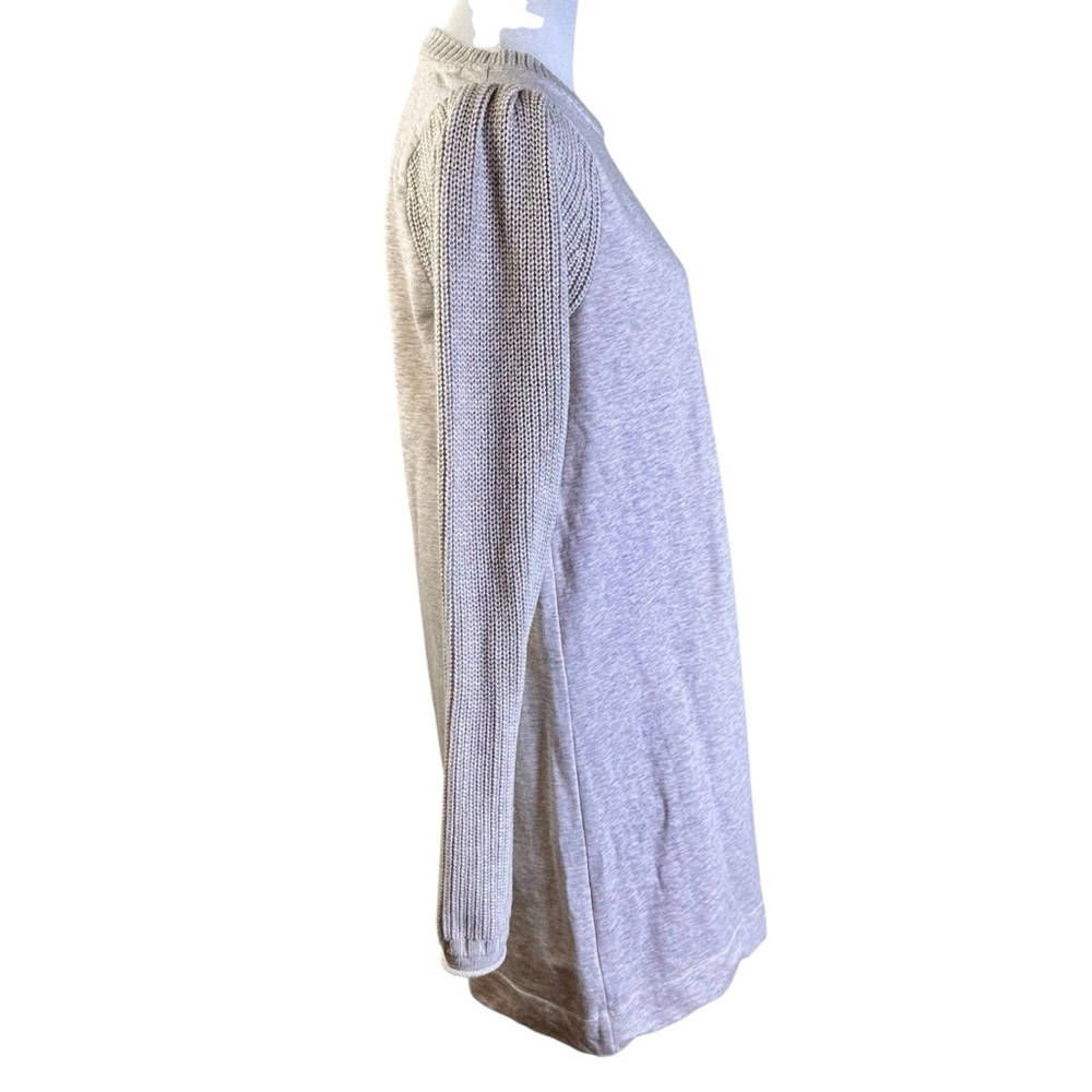 Splendid Mini Dress Knit Sleeves Sweatshirt Material Body Size XS - Picture 6 of 11